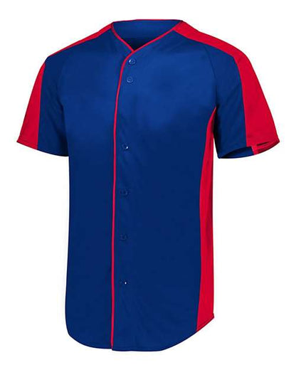 Augusta Sportswear Full Button Baseball Jersey