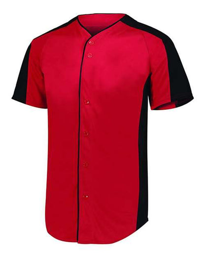 Augusta Sportswear Full Button Baseball Jersey