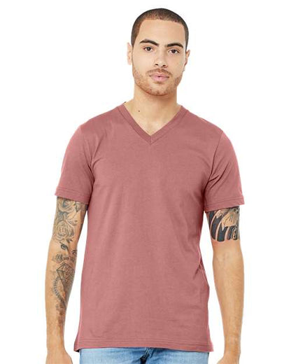 BELLA + CANVAS Jersey V-Neck Tee