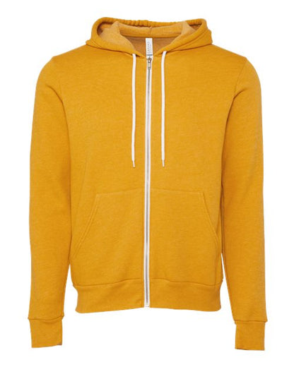 BELLA + CANVAS Sponge Fleece Full-Zip Hoodie