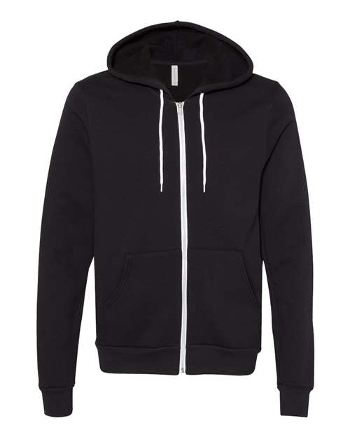 BELLA + CANVAS Sponge Fleece Full-Zip Hoodie