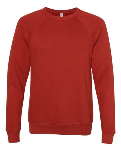 BELLA + CANVAS Sponge Fleece Raglan Crewneck Sweatshirt