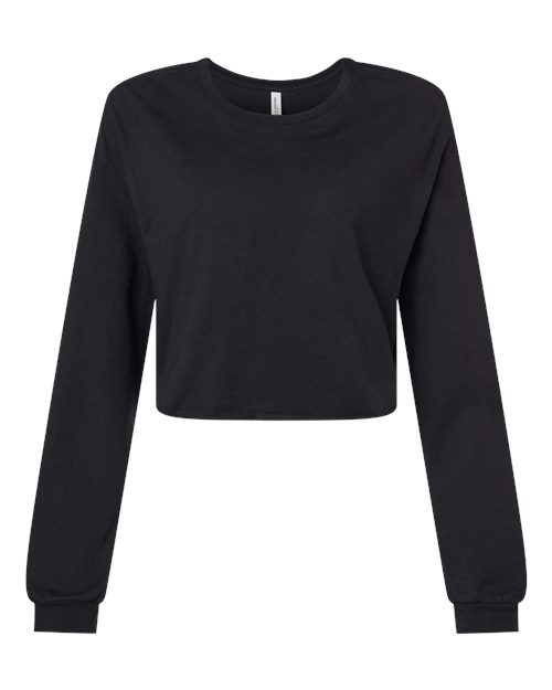 BELLA + CANVAS FWD Fashion Women's Crop Long Sleeve Tee