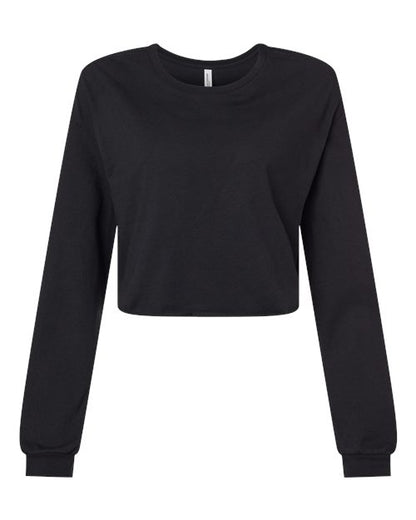 BELLA + CANVAS FWD Fashion Women's Crop Long Sleeve Tee