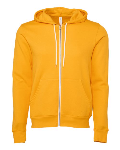 BELLA + CANVAS Sponge Fleece Full-Zip Hoodie