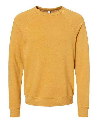 BELLA + CANVAS Sponge Fleece Raglan Crewneck Sweatshirt