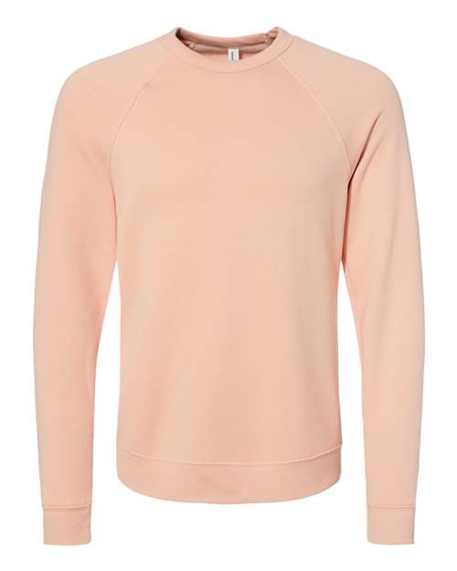 BELLA + CANVAS Sponge Fleece Raglan Crewneck Sweatshirt