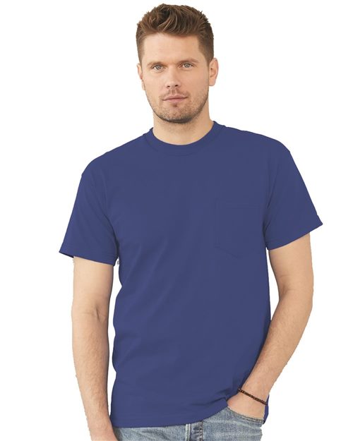 Bayside USA-Made Pocket T-Shirt