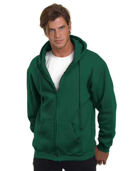 Bayside USA-Made Full-Zip Hooded Sweatshirt