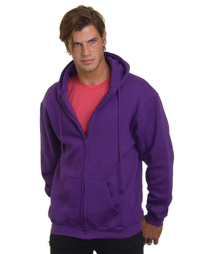 Bayside USA-Made Full-Zip Hooded Sweatshirt